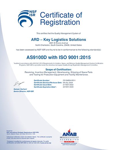GAA-AS9100D-ISO-9001-2015